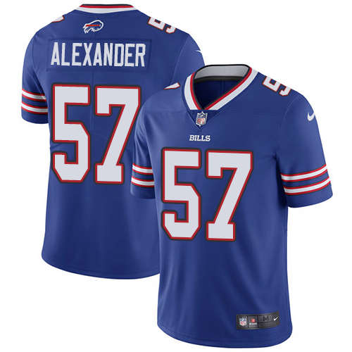 2019 men Buffalo Bills #57 Alexander blue Nike Vapor Untouchable Limited NFL Jersey->women nfl jersey->Women Jersey